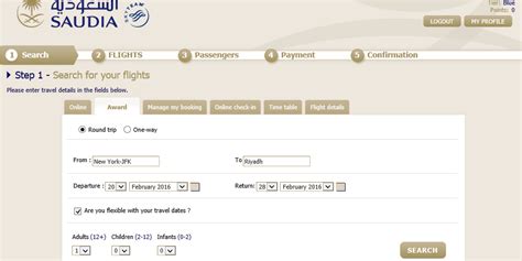 How to Book Saudia Alfursan Awards