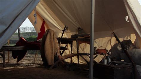 Civil War Camp Inside Tent Stock Video Footage - Storyblocks