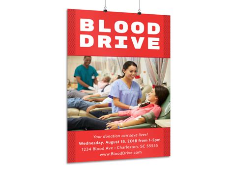 Blood Drive Poster Template | MyCreativeShop