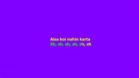 Baahon Mein Chale Aao Karaoke - YouTube