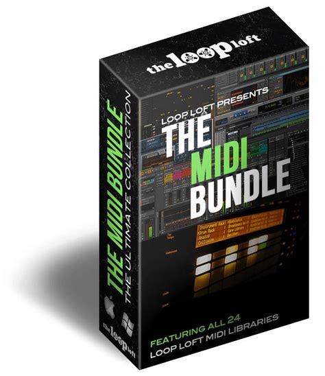 MIDI Drum Loop Bundle 90% off at The Loop Loft