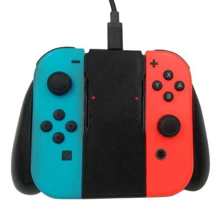 Joy Con Charging Grip, Joycon Comfort Grip with Type-C PowerPort and Charging Cable for Nintendo ...