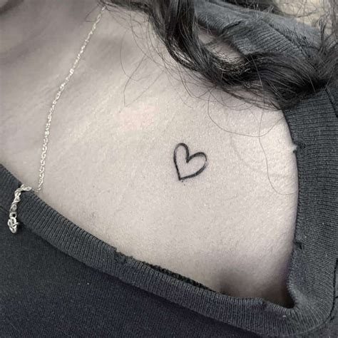 Top 71 Best Small Heart Tattoo Ideas - [2020 Inspiration Guide]