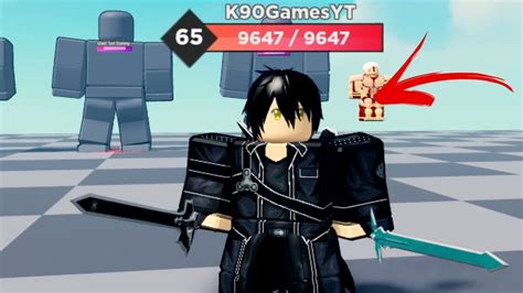 Kirito Gameplay And Move Set - Anime Dimensions Roblox - YouTube