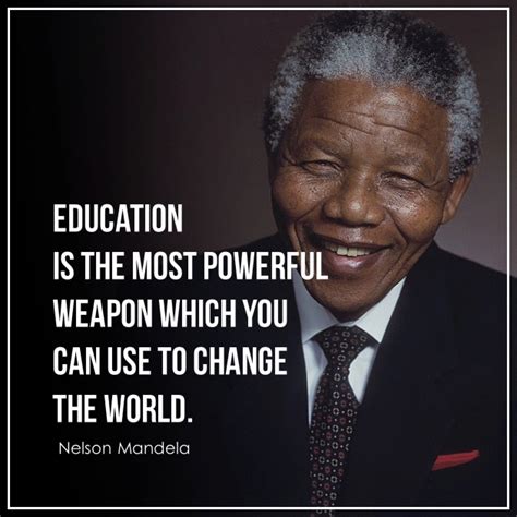 21 Best Education Quotes By Nelson Mandela