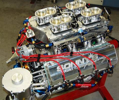 SONNY'S 959 CU.IN WEDGE PRO MOD EFI, OVER 1800 HP N/A & OVER 3000 HP WITH 4 SYSTEMS, FEATURING ...