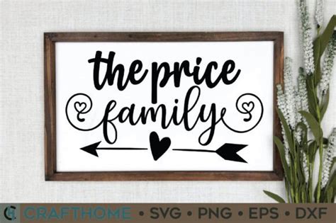 The Price Family Graphic by crafthome · Creative Fabrica