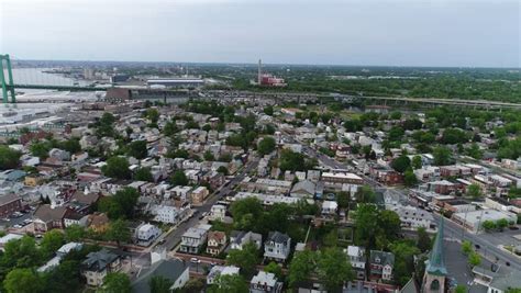 Aerial View of Delaware Riverfront Stock Footage Video (100% Royalty-free) 26588636 | Shutterstock