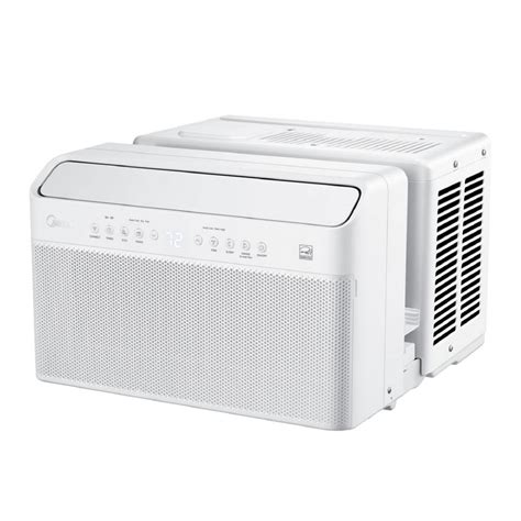 Midea 8,000 BTU Smart Inverter U-Shaped Window Air Conditioner, 35% Energy Savings, Extreme ...