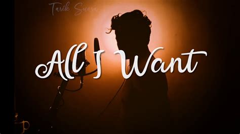 Kodaline - All I Want (Lyrics) Cover by Tarik Suara - YouTube