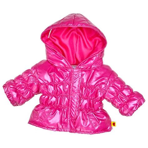 Pink Puffy Coat - Build-A-Bear Workshop US My Life Doll Clothes, Baby ...