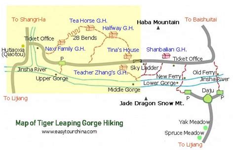 Tiger Leaping Gorge Hiking Tips/Guide，Lijiang Hiking - Easy Tour China