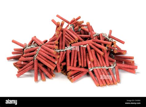 A bunch of red firecrackers Stock Photo - Alamy