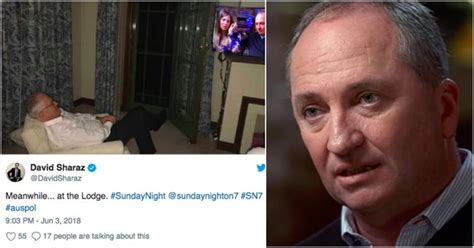 The best reactions to Barnaby Joyce's TV interview, from Twitter.