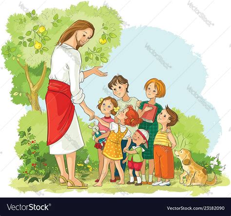 Finding Jesus, Stock Images, Stock Photos, Free Preview, Cartoon Kids ...