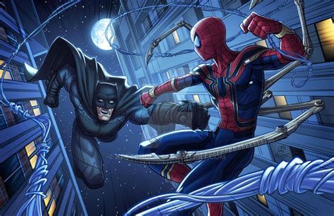 Batman Vs. Spider-Man - Marvel/DC Crossover by kpetchock on DeviantArt | Batman vs spiderman ...