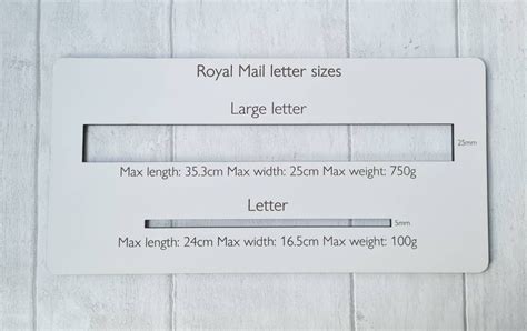 Royal Mail Large Letter Template Printable Printable - vrogue.co