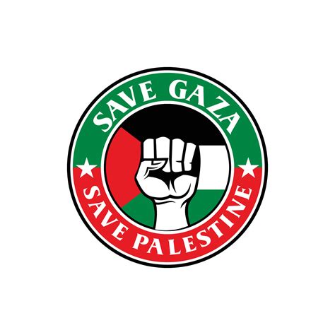 sauver le logo de la palestine, vecteur de gaza gratuit 5551337 ...