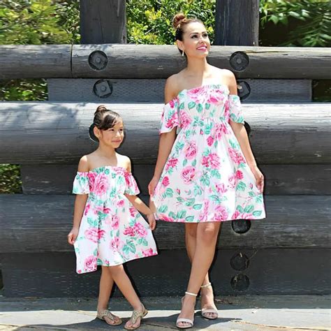 12 Spring Matching Outfits For Mom And Daughter For Work - Baby Fashion