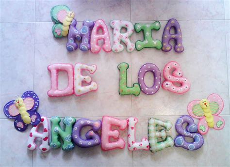 Letras foami decoradas - Imagui