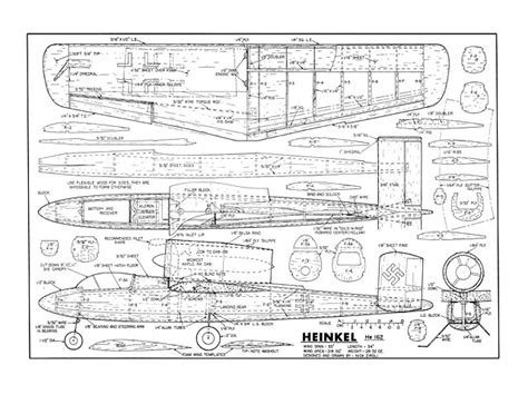 Oz : Heinkel He 162 plan - free download