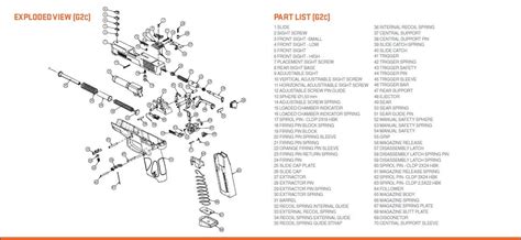 Taurus G2c Parts Diagram