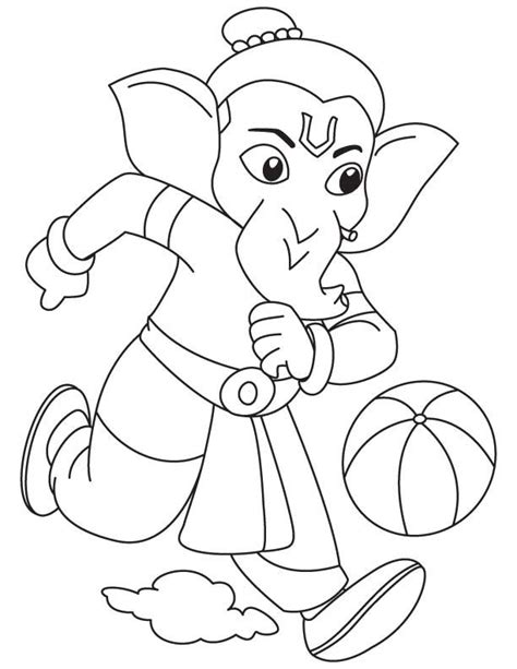 Lord Ganesha Coloring Pages | Colorful drawings, Lord ganesha paintings, Ganesha art