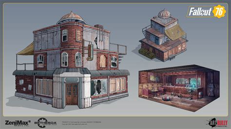 ArtStation - Fallout 76 - Concept Art - Environment Props 01 | Fallout ...