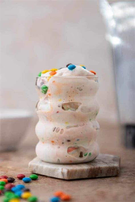 How to make M&M's McFlurry at home - Lifestyle of a Foodie