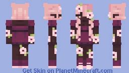 cherry blossom girl | 1.20 update !! Minecraft Skin