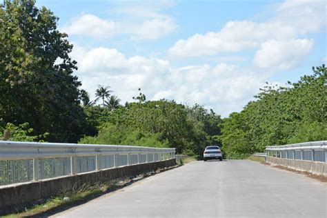 Bridge Taken in Solomon Islands Guadalcanal. Poha River Editorial Stock ...