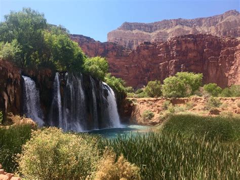 50 Foot Falls in Supai, Arizona, USA : r/hiking