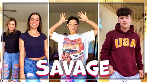 Savage Dance Challenge TikTok Compilation 2020 - YouTube