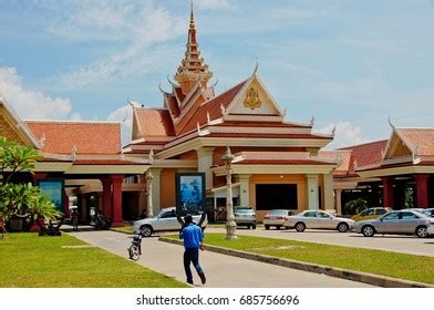 Стоковая фотография 685756696: Bavet Cambodia Oct 17 Man Walking | Shutterstock