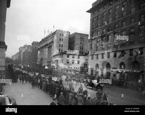 COOLIDGE INAUGURATION, 1925. /nPresident Calvin Coolidge's motorcade in ...