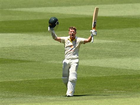 David Warner scores century in 100th Test