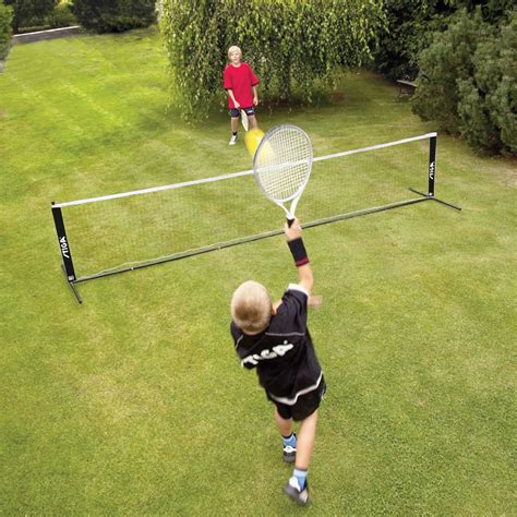 The Lawn Tennis Set - Hammacher Schlemmer