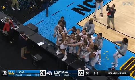 Video: Jalen Suggs sends Gonzaga to championship game on amazing buzzer ...