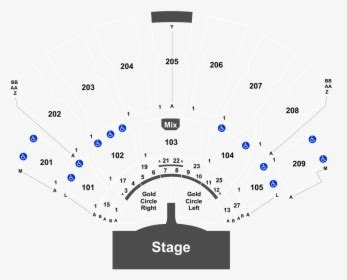 Kettlehouse Amphitheater Seating Chart Numbers, HD Png Download - kindpng