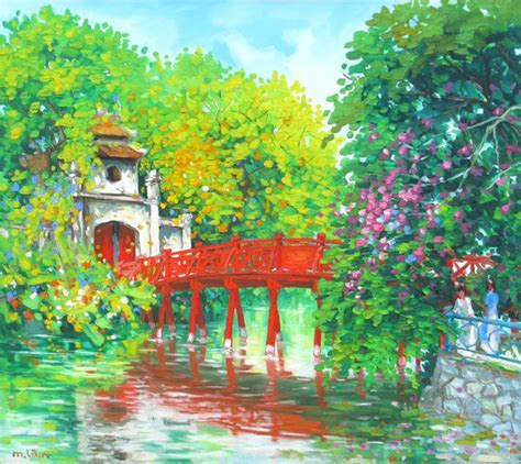 Vietnam Artist/ Vietnam Painting/ Eye Gallery Online - Let choose our ...