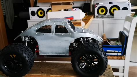 DIY Home made rc car body 1:10 - YouTube