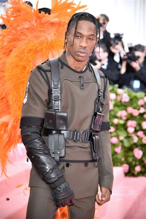 Travis Scott at the 2019 Met Gala | Met Gala Red Carpet Dresses 2019 ...