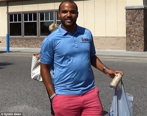 OJ Simpson's son Justin is all smiles at Florida Walmart | Daily Mail ...