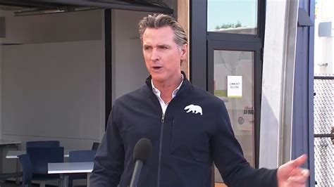 Gov. Gavin Newsom tours Homekey site in Santa Clara County - ABC30 Fresno