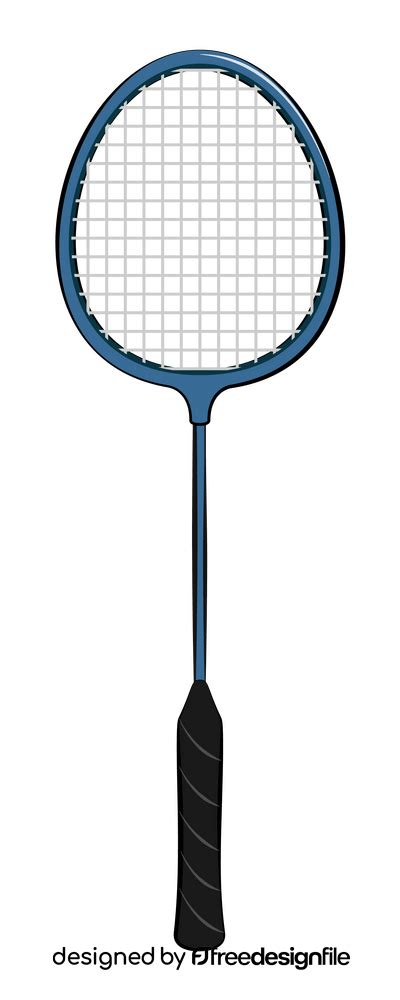 Badminton racket clipart free download