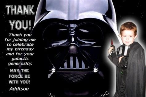 Printable Star Wars Thank You Cards - Printable Cards