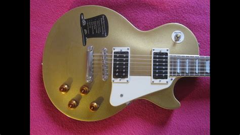 www.GuitarsCollector.com - [2008] Epiphone Slash Les Paul Gold Top [2000 pieces] - YouTube