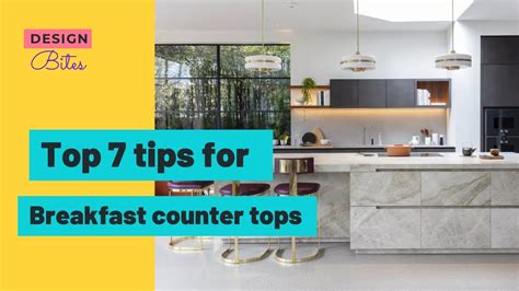 Top 7 tips for Breakfast counter | breakfast counter design ideas | Modular Kitchen Interior Design