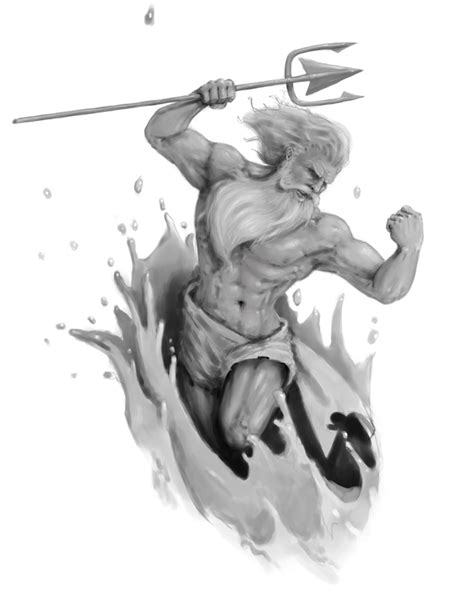 Poseidon - The Olympians Fan Art (12769219) - Fanpop