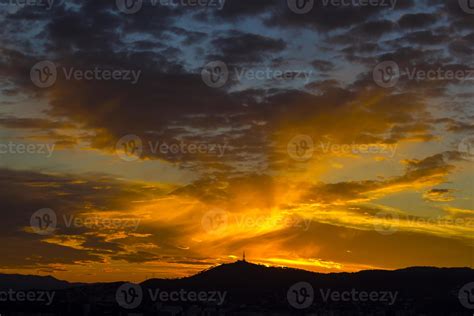 Barcelona sunset 752661 Stock Photo at Vecteezy